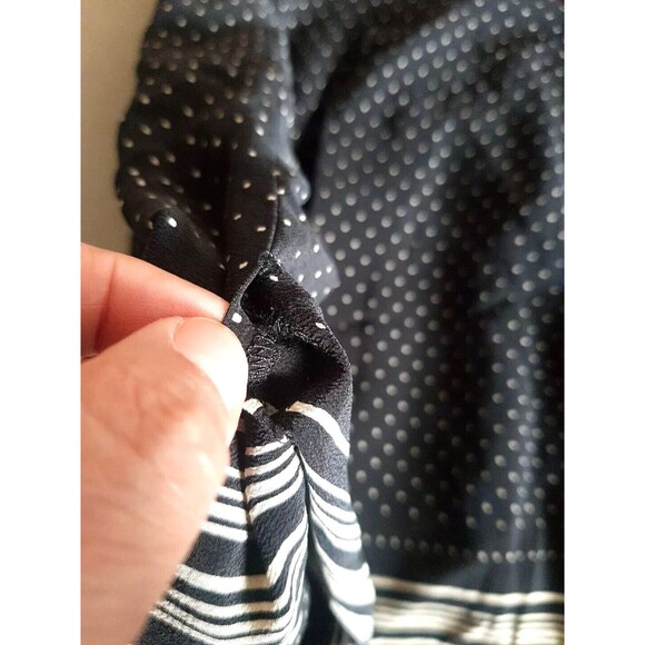 Loft Womens Skirt Size 8 Silk Pleated Business Wear Corporate Corpcore Office - Picture 5 of 9